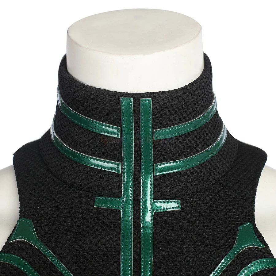 Thor Ragnarok Hela Cosplay Costume Deluxe Jumpsuit Version A - Image 3